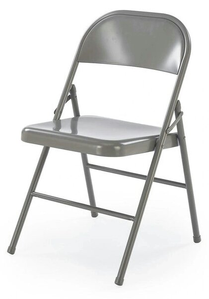 Scaun K565, gri, metal, 46x47x75 cm