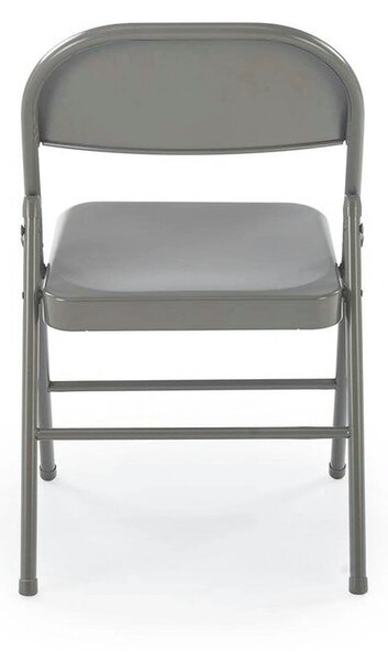 Scaun K565, gri, metal, 46x47x75 cm