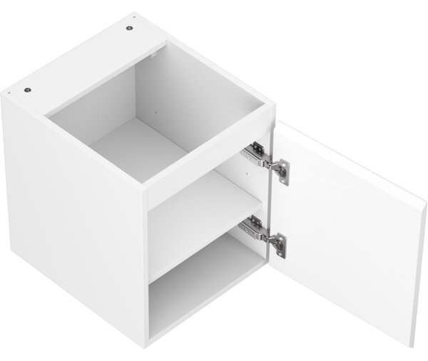 Mexen Orio, mobilier baie 40 cm, 1 ușă, alb mat, 91A11-04047-1-BF01