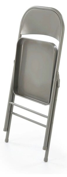 Scaun K565, gri, metal, 46x47x75 cm