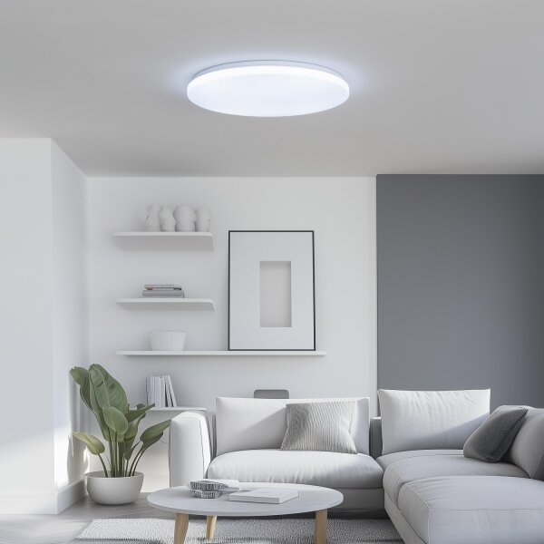 Brilagi - Plafonieră LED de tavan dimabilă SMART 36W/230V diam. 48 cm Wi-Fi Tuya + telecomandă