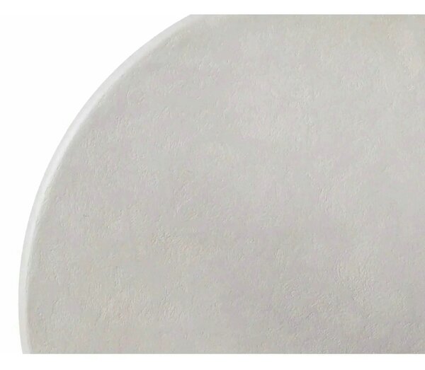 Masuta cafea ROSALIA, gri deschis, microciment, 80x45 cm