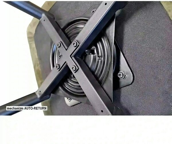 Scaun SERVIO, bej - Brego 34, stofa clasica/metal, 55x45x88 cm