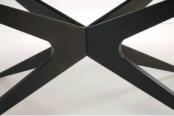 Masa extensibila SANDRO, negru, 180/240x100x76 cm