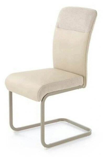 Scaun K584, bej/casmir, stofa clasica/otel, 46x60x100 cm