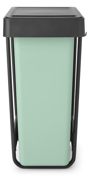 Coș de gunoi verde mentă/gri închis de reciclat/ încorporat din plastic 60 l Sort&Go – Brabantia