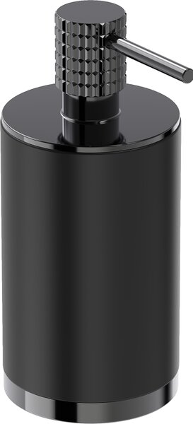 Mexen Triv, dozator de săpun de perete, negru mat / crom negru, 70A33059-73B