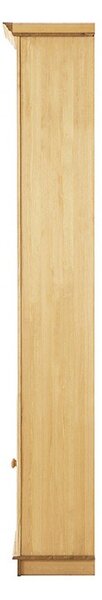 Bibliotecă în culoare naturală din lemn de pin 74x223x37 cm Anita – Støraa