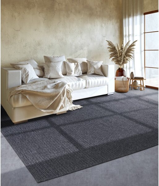 Covor gri închis țesut manual din lână 60x90 cm Francois – Villeroy&Boch