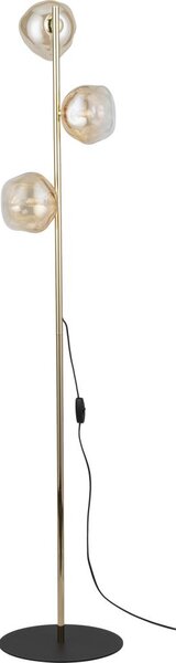 Brilagi - Lampadar VULCANO 3xG9/8W/230V auriu/bej fumuriu