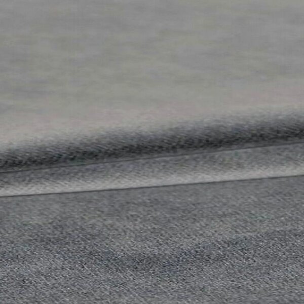 Taburet SOLANO, stofa catifelata gri - Riviera 91, 108x74x45 cm