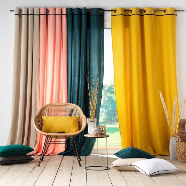 Draperie albă 135x240 cm Linette – douceur d'intérieur