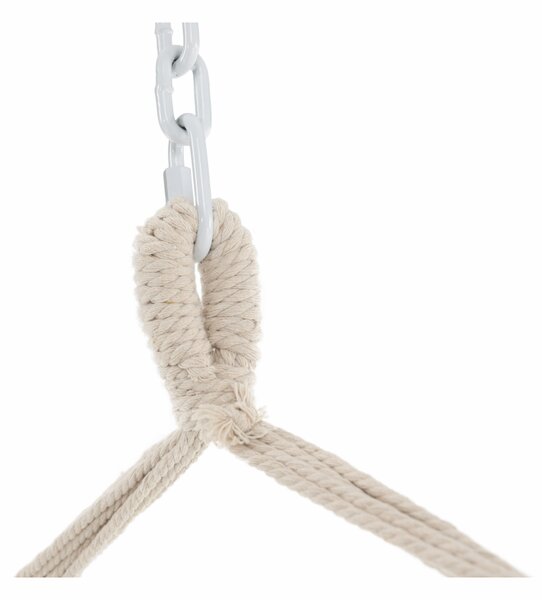 KONDELA Fotoliu balansoar suspendabil, neo mentă, OFRAME