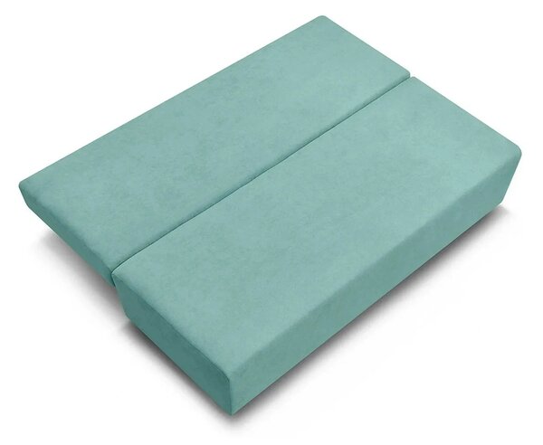Canapea extensibila SUN, stofa catifelata verde menta - Enjoy new 18
