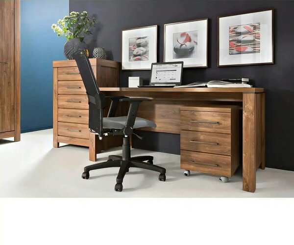Comoda GENT, stejar stirling, PAL laminat, 70x45x110 cm