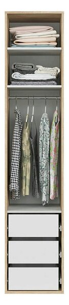 Dulap FLEX, stejar sonoma, PAL, cu o usa, 50x66x240 cm