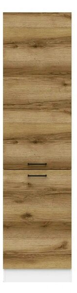 Dulap JUNONA LINE, alb/stejar, PAL, cu 2 usi, 58x50x196 cm