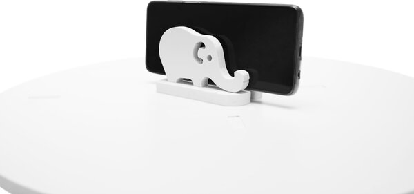 KONDELA Raft pivotant, 5 poliţe, alb, ERION TIP 2 +cadou