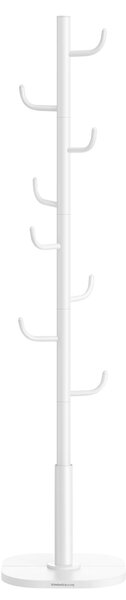 Cuier perete Alb Songmics 40x40x175.3 cm