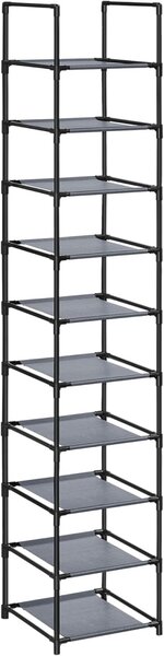 Pantofar modular Gri Songmics 33x33x173 cm
