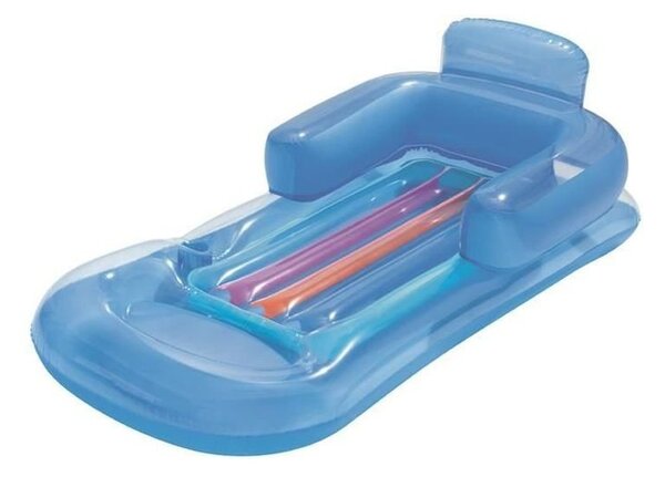 Saltea gonflabila pentru piscina, fotoliu sezlong 150x77 cm, suport pahar