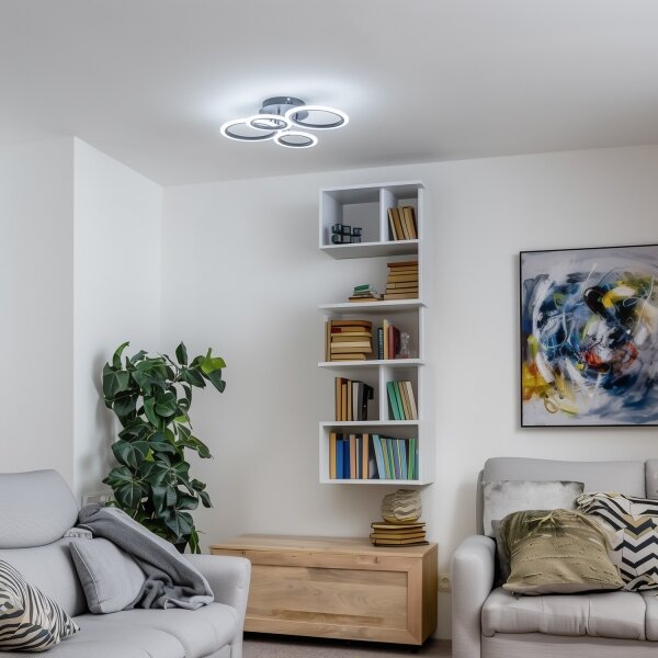 Brilagi - Plafonieră LED dimabilă ORBITS LED/50W/230V 3000-6500K + telecomandă