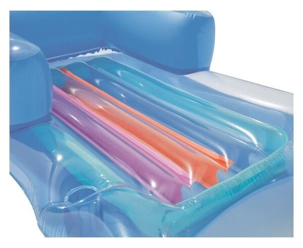 Saltea gonflabila pentru piscina, fotoliu sezlong 150x77 cm, suport pahar