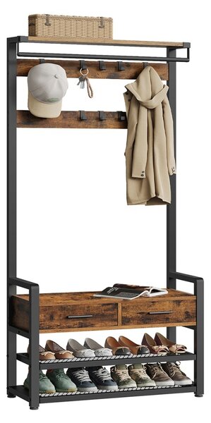 Cuier intrare Vasagle Maro 80.4x30x181.6 cm