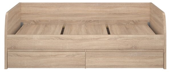 KONDELA Pat 2S, 90x200, stejar sonoma, NORTY TYP 28