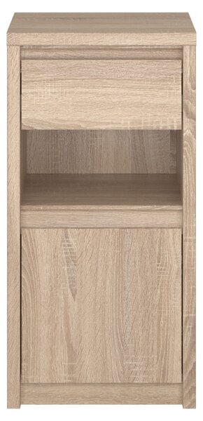 KONDELA Comodă 1D1S, stejar sonoma, NORTY TYP 24
