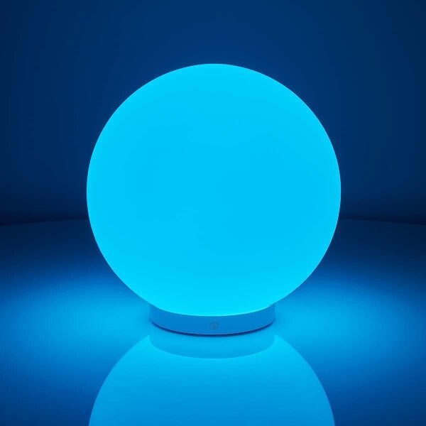 Lampă LED RGBW de masă dimabilă SmartLife LED/5W/5V Wi-Fi Nedis WIFILM10CWT