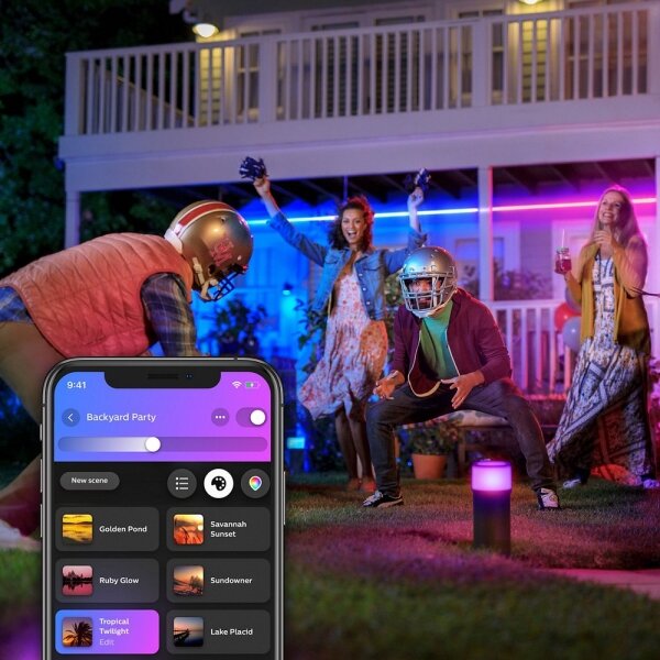 LED RGB Bandă Philips Hue Outdoor Strip LED/40W 5m IP67