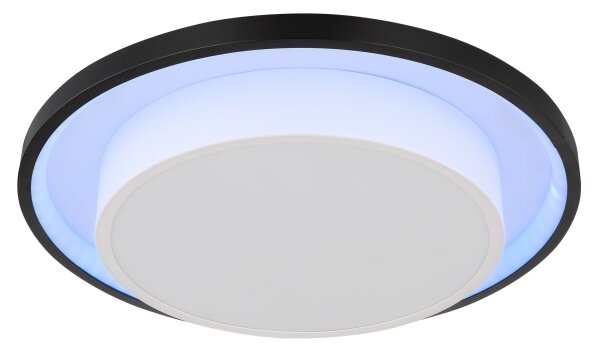 Plafonieră LED RGBW dimabilă MORGAN LED/21W/230V Globo 41390-21 + telecomandă