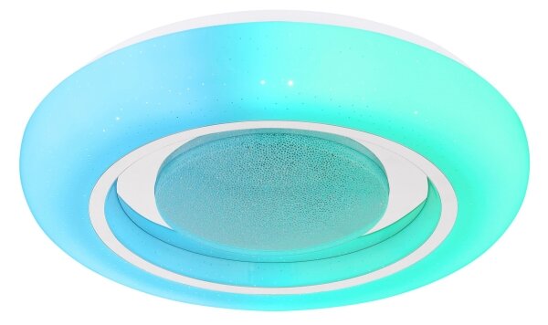 Plafonieră RGBW dimabilă BURRO LED/18W/230V Globo 41369-18 + telecomandă