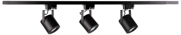Spot pentru sistem de șină MINOR 3xGU10/10W/230V + 1 m sistem de șină
