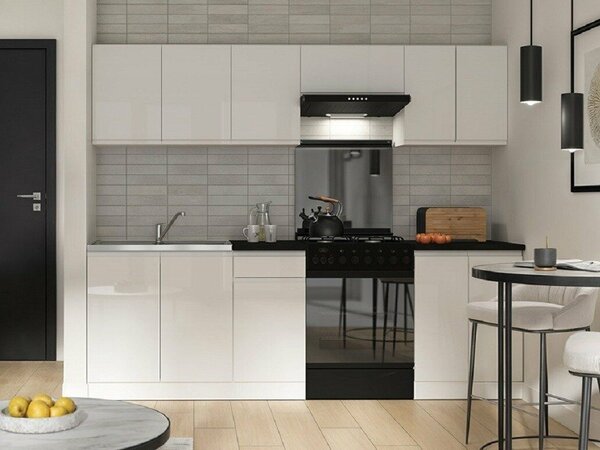 Set de bucătărie modular Boston 751, 240cm, 108.5 kg