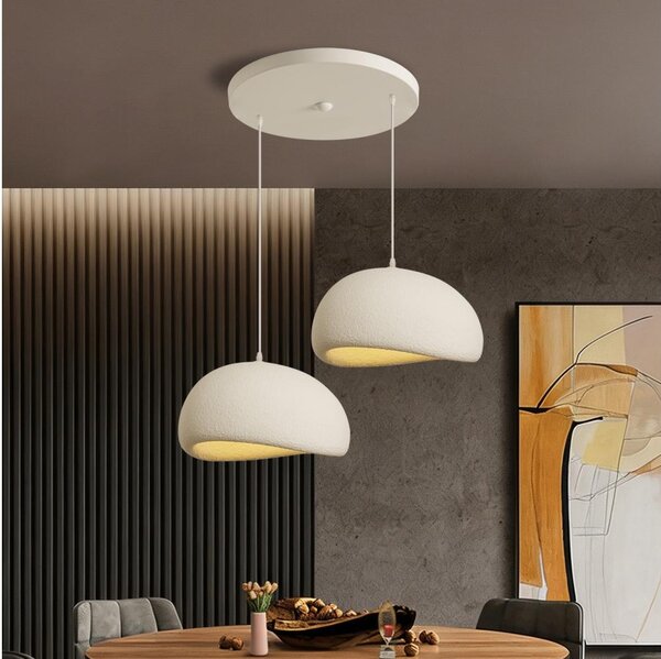 BRILAGI - Lustră pe cablu WABI SABI 2xE27/60W/230V albă