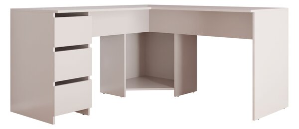 Birou de colt Comfivo 576, Cașmir, PAL laminat, 74x142x142cm, 53 kg