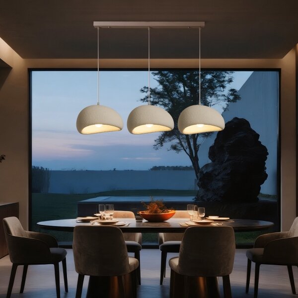 BRILAGI - Lustru pe cablu WABI SABI 3xE27/60W/230V alb