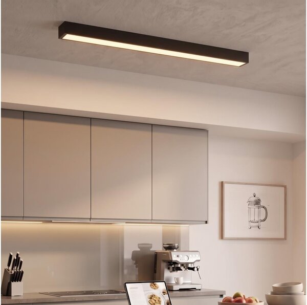 LED plafonieră/lustru pe cablu LED/44W/230V 3000K 120 cm negru