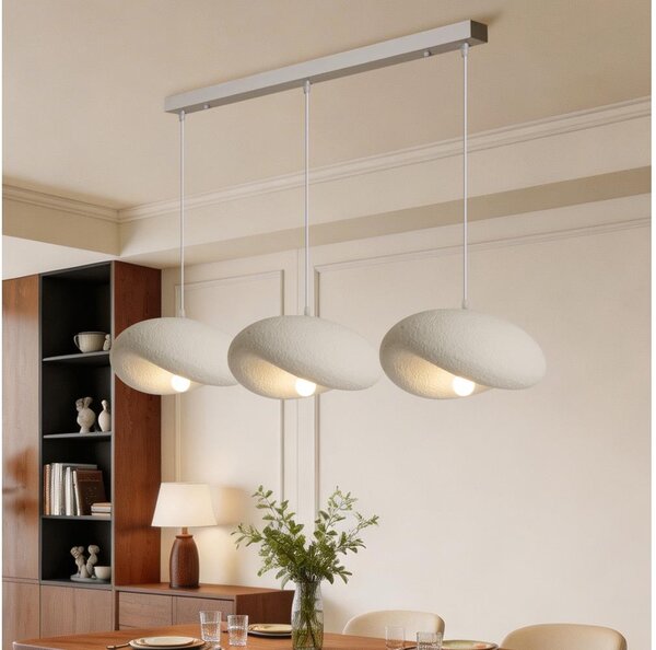 BRILAGI - Lustră pe cablu WABI SABI 3xE27/60W/230V albă