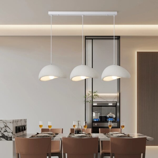 BRILAGI - Lustră suspendată pe cablu WABI SABI 3xE27/60W/230V albă