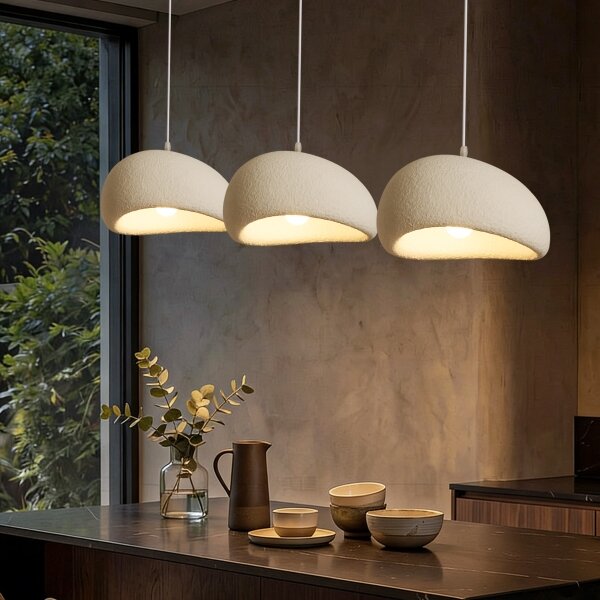 BRILAGI - Lustru pe cablu WABI SABI 3xE27/60W/230V alb