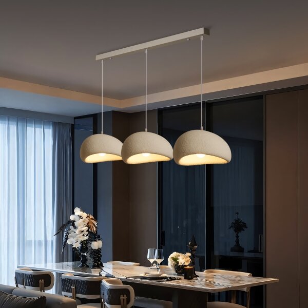 BRILAGI - Lustru pe cablu WABI SABI 3xE27/60W/230V alb