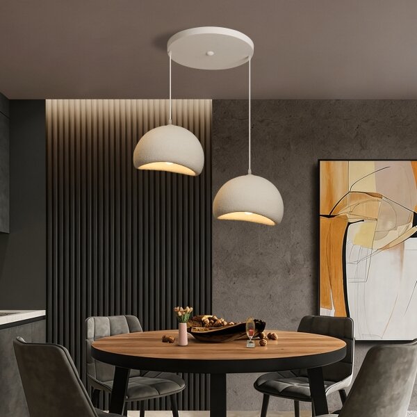 BRILAGI - Lustră suspendată pe cablu WABI SABI 2xE27/60W/230V albă