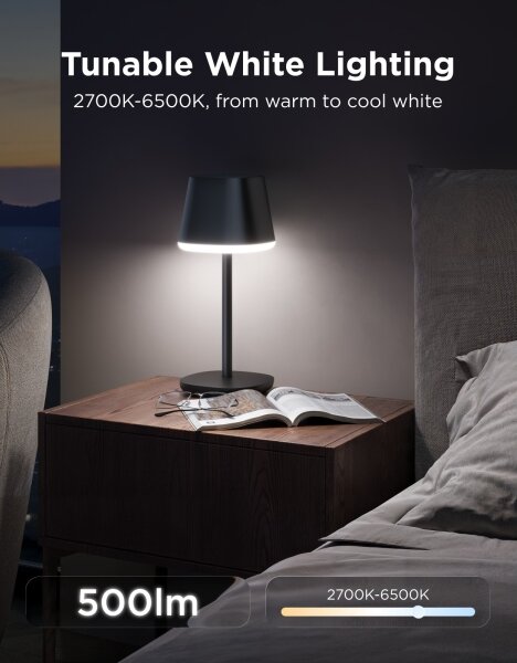 Govee - LED RGBICWW Lampă de masă cu intensitate reglabilă CLASSIC MATTER LED/10W/5V Wi-Fi