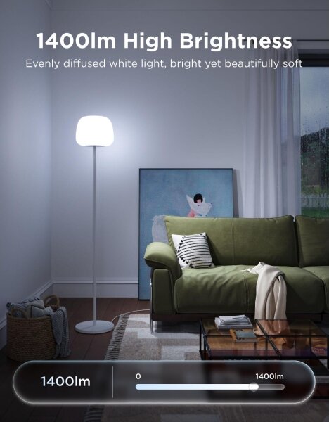 Govee - LED RGBICWW lampă de podea dimabilă LANTERN MATTER LED/24W/230V Wi-Fi 160 cm
