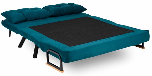 Z0ND0 Canapea futon Sandy (petrol). 1062308