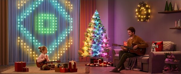 Govee - LED RGBICW Instalație luminoasă de Crăciun pentru exterior 2700-6500K 20m Wi-Fi Matter IP65