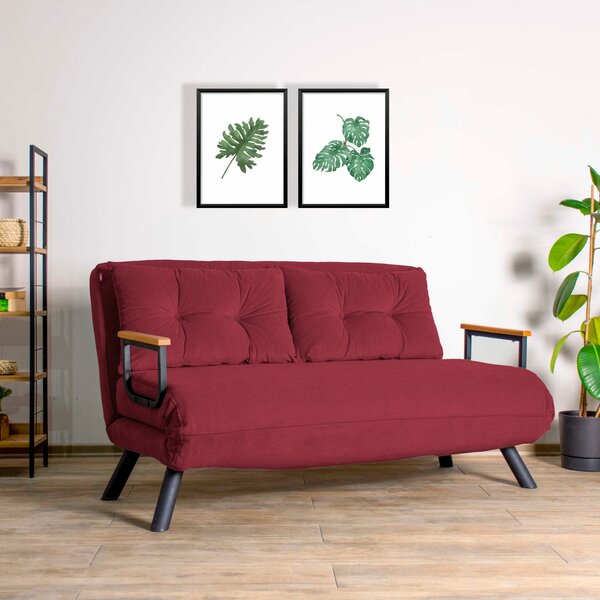 Canapea futon Sandy (bordo). 1062310